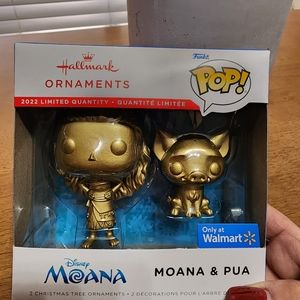 Funko Hallmark 2022 Disney Moana "chase" Ornaments NWT
